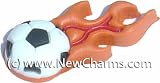 Soccer Ball with Flames Shoe Snap Charm Jibbitz Croc Style 41ZvX0oEjiL. SL160 Soccer Ball with Flames Shoe Snap Charm Jibbitz Croc Style