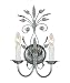 Crystorama - 4702-GL - 2 Light Wall Sconce - Gold Leaf Finish / Swarovski Spectra Beads Crystal