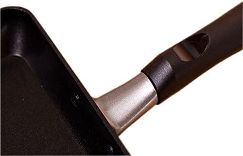 Aluminum 8.66" Square Egg Roll Tamago Omelettes Frying Pan