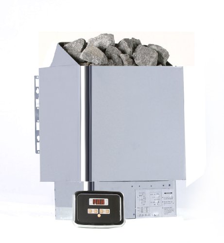 9kW SAUNA HEATER Stainless steel and large rock capacity