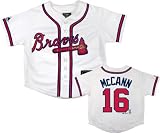 Brian McCann Atlanta Braves Infant Home White Replica Jersey