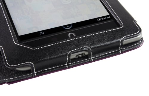 More of Cover-Up Barnes & Noble Nook Color / Nook Tablet Leather Case (Book Style) - Purple,get ebooks free,get free books,get free ebooks