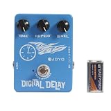 Lowest Price JOYO JF-08 Guitar Digital Delay Effect Pedal Brown