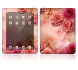 Pink Roses Design Skin Decal Sticker for Apple iPad Tablet E-Reader