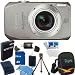 Canon PowerShot SD4500 IS Silver Bundle w/ 16GB Memory, Reader, Case, Tripod, More
