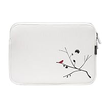 CaseCrown Fashion Netbook Neoprene Sleeve Case (Spring Bird Branch) for the Acer Aspire One D250 10.1" Netbook