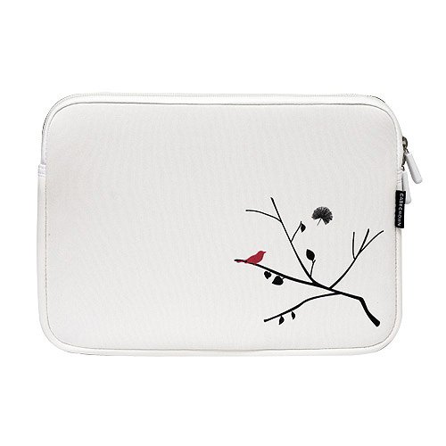 Toshiba Mini NB205 10.1 CaseCrown Fashion Netbook Neoprene Sleeve Case - Spring Bird Branch