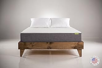 Gel Memory Foam 10" inch Mattress by ExceptionalSheets - Made in the USA, Queen