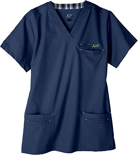 Iguana Med Mens 7400 Icon Scrub Top Newport Navy L
