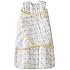 HALO 100% Cotton Muslin Sleepsack Swaddle, Giraffe Plaid, Small