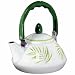 Corelle Coordinates 1-1/5-Quart Personal Teakettle, Bamboo Leaf