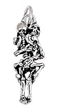 Sterling Silver Skull Pendant being intimeat
