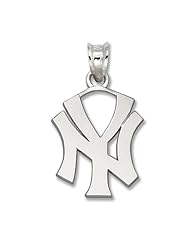 Sterling Silver Mlb New York Yankees "Ny" Pendant