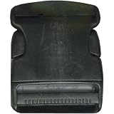 2 Inch Side Release Buckle-Black 1/Pkg