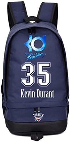 Kayisamo Kevin Durant Cosplay NBA Basketball Fans Backpack School Bag