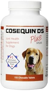 Nutramax Cosequin DS PLUS MSM Chewable Tablets - 132 Count