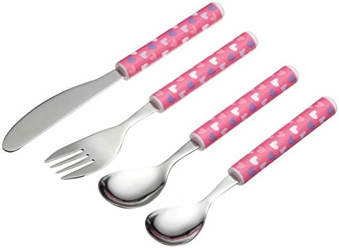 Beautiful Fluttercup Kids 4 Piece Cutlery Set