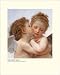 William Adolphe Bouguereau (The First Kiss) Gold Wood-Mounted Art Poster Print - 16