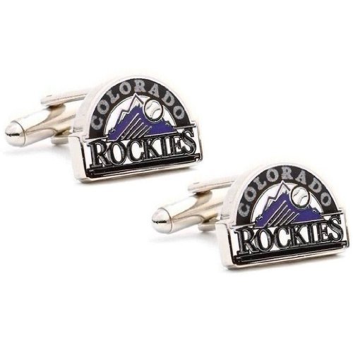 Colorado Rockies Cufflinks - One Size