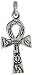 Sterling Silver 1 1/16 (27mm) Ankh Pendant