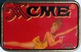 Hand Made Vintage Style ACME Beer Can Belt Buckle
