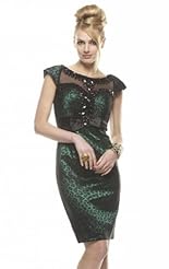 Chiffon/Taffeta/Tulle Short Applique Crystal Crystals Beaded Lace   Ball Gown Evening Dress/Party Dress 