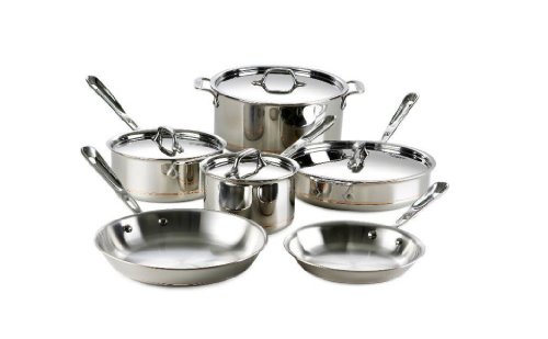 All Clad Copper Core Cookware Set