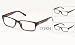 IG Unisex Clear Lens Plastic Fashion Glasses