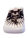 LG Optimus Q L55c Skull Spear Tattoo Glossy Design Case Cover Skin Protector Straight Talk