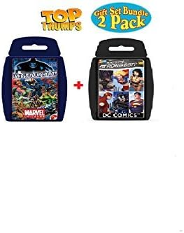 Top Trumps Marvel Universe and DC Superheroes Gift Set Bundle