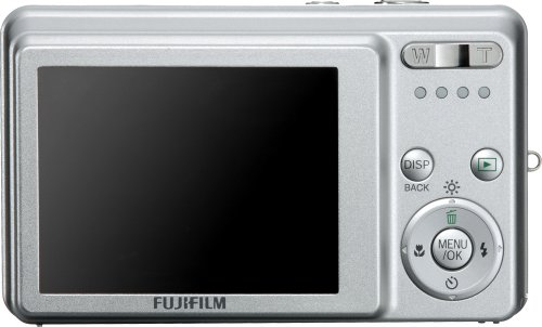 Fujifilm Finepix J10 8.2MP Digital Camera with 3x Optical Zoom (Brushed Silver) image