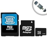 DataMINE 8GB MicroSD Class 4 Memory Card Featuring DataSafe Technology With ....
