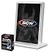 BCW - 1/2 Inch Vertical Acrylic Card Stand / Display or Holder with UV Protection - Ideal for Displaying Baseball & Other Sports Cards