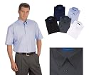 Kurzarm Uni Hemd Button Down Gr. 39 - 54 diverse Farben