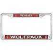 North Carolina State Wolf Pack NCAA Chrome License Plate Frame by Wincraft