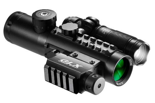 4x30 IR Sight w/Green Lumen Flashlight