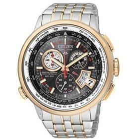 Buy Cheap Sale 25% off Citizen Eco Drive Atomic Chronograph Mens Watch BY0006-50E