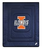 Illinois Fighting Illini Locker Room Twin Bed Comforter (66x86) NCAA