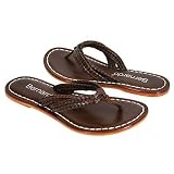 Bernardo -- Miami Woven Luggage/Choco -- Women's Shoes,Sandals,Thong,Flats