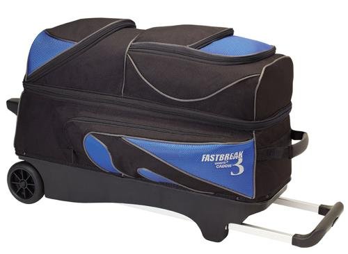 Childrens Toyshop  Sporting Goods : Ebonite Fastbreak 3 Ball Roller Black/Blue
