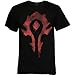 World of Warcraft Horde Symbol Spray Men's T-Shirt