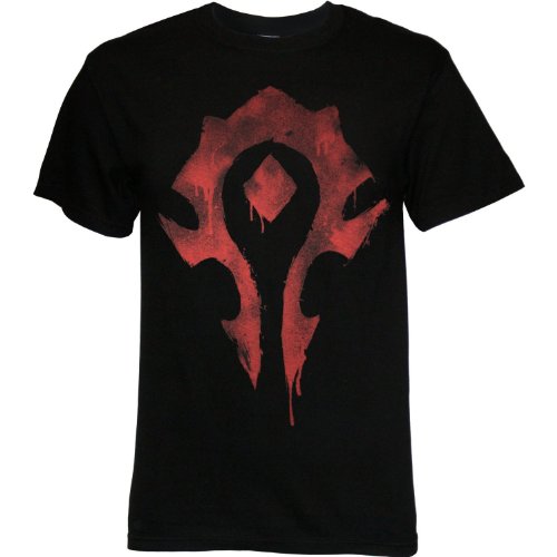 World of Warcraft Horde Symbol Spray Men's T-Shirt