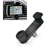 Universal Car Air Vent Mobile Phone Mount Holder Dock compatible with iPhone 6/5S/5C/4s, Samsung Galaxy Note 2/3/4 Galaxy S5, S4, S3, LG G3 G2, HTC One M7 M8, Nokia Lumia, Nexus 4/5, Blackberry and other smartphones (Black)