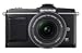 Olympus PEN E-P2 Systemkamera (12,3 Megapixel, 7,6 cm Display, Bildstabilisator) Kit schwarz inkl. 14-42mm Objektiv schwarz
