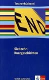 Siebzehn Kurzgeschichten. Ab 9./10. Schuljahr (Lernmaterialien) (TaschenB�cherei)