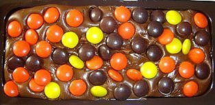 Chocolate Delight Fudge with Reeses Pieces - 1 Poud by Exquisite Fine Candy & Gifts