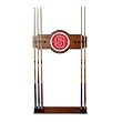 North Carolina State 2 piece Wood and Mirror Wall Cue Rack