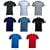 Fruit of the Loom V-Neck plain short sleeve t shirt