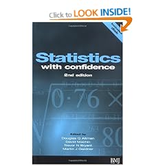 Statistics with Confidence: Confidence intervals and statistical guidelines