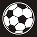 DECAL SOCCER BALL STICKER